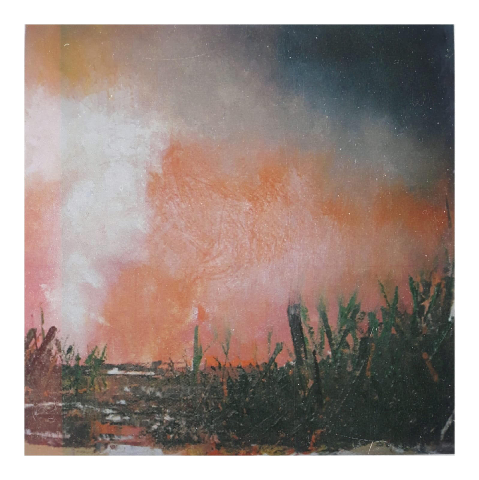 The Final Lights of God Oil on canvas, 2019